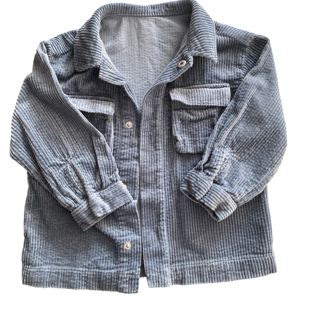 Gray Corduroy Jacket